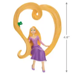 Hallmark Disney Tangled Rapunzel's Heart Of Gold Ornament -Hallmark popular shop Tangled Rapunzel and Pascal Keepsake Ornament 1899QXD6557 03