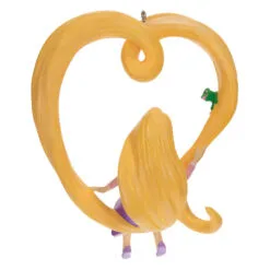 Hallmark Disney Tangled Rapunzel's Heart Of Gold Ornament -Hallmark popular shop Tangled Rapunzel and Pascal Keepsake Ornament 1899QXD6557 06