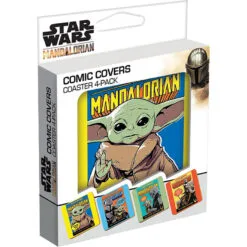 Star Wars: The Mandalorian Comic Book Cover Coasters, Set Of 4 -Hallmark popular shop The Mandalorian Coaster Set 17446 02
