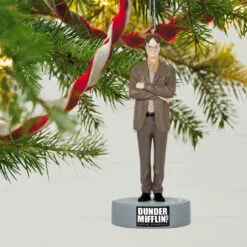 Hallmark The Office Dwight Schrute Ornament With Sound 9 Hallmark The Office Dwight Schrute Ornament With Sound -Hallmark popular shop The Office Dwight Schrute Keepsake Ornament 2199QXI7257 02