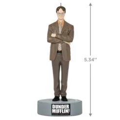 Hallmark The Office Dwight Schrute Ornament With Sound 10 Hallmark The Office Dwight Schrute Ornament With Sound -Hallmark popular shop The Office Dwight Schrute Keepsake Ornament 2199QXI7257 03