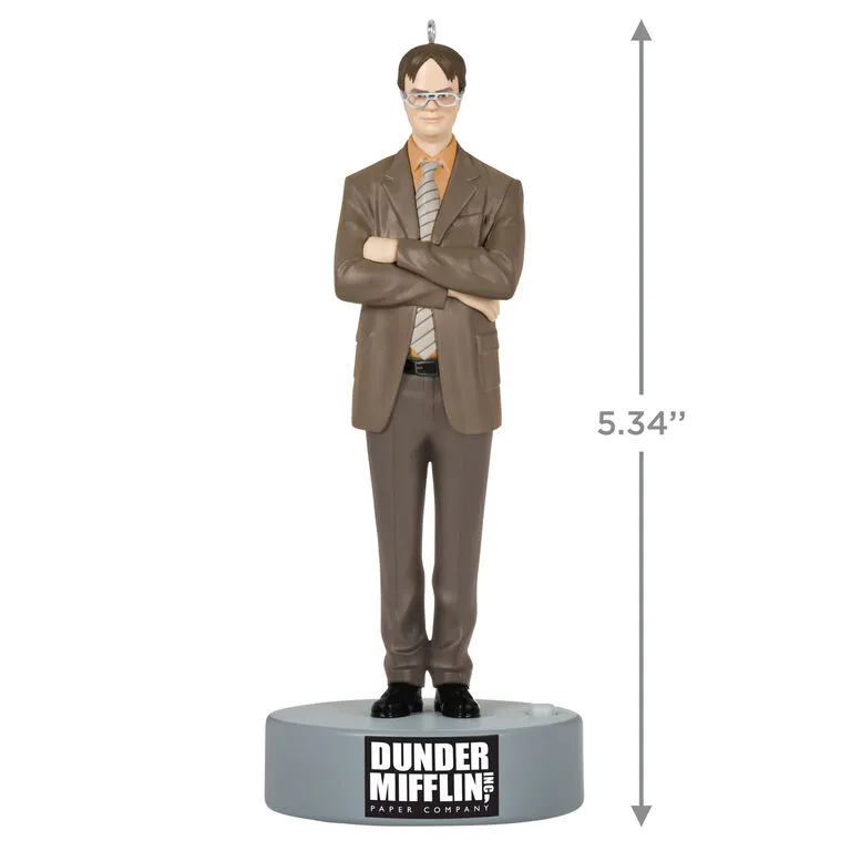 Hallmark The Office Dwight Schrute Ornament With Sound 5 Hallmark The Office Dwight Schrute Ornament With Sound - Image 3