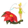 Hallmark Disney Tinker Bell Pixie-Dusted Poinsettia Ornament -Hallmark popular shop Tinker Bell on Flower Keepsake Ornament 2099QXD6637 01