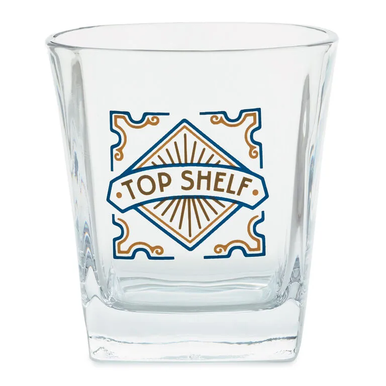 Hallmark Top Shelf Lowball Glass, 15 Oz. 3 Hallmark Top Shelf Lowball Glass, 15 Oz.