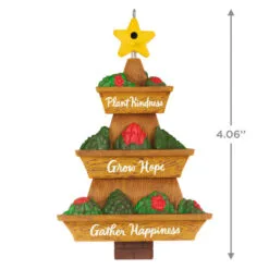 Hallmark Season's Gardenings Ornament -Hallmark popular shop TreeShaped Gardening Planter Keepsake Ornament 1899QGO2947 03