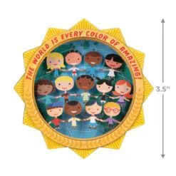 Hallmark UNICEF Every Color Of Amazing Papercraft Ornament -Hallmark popular shop UNICEF Children of World Keepsake Ornament 1999QXI7497 03