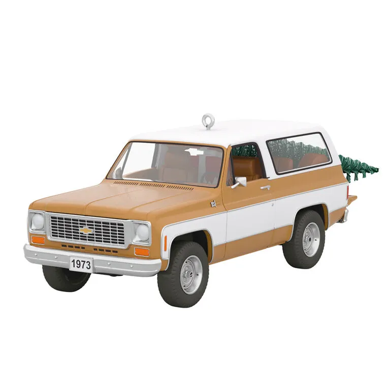 Hallmark All-American Trucks 1973 Chevrolet® Blazer® 2023 Metal Ornament 3 Hallmark All-American Trucks 1973 Chevrolet® Blazer® 2023 Metal Ornament