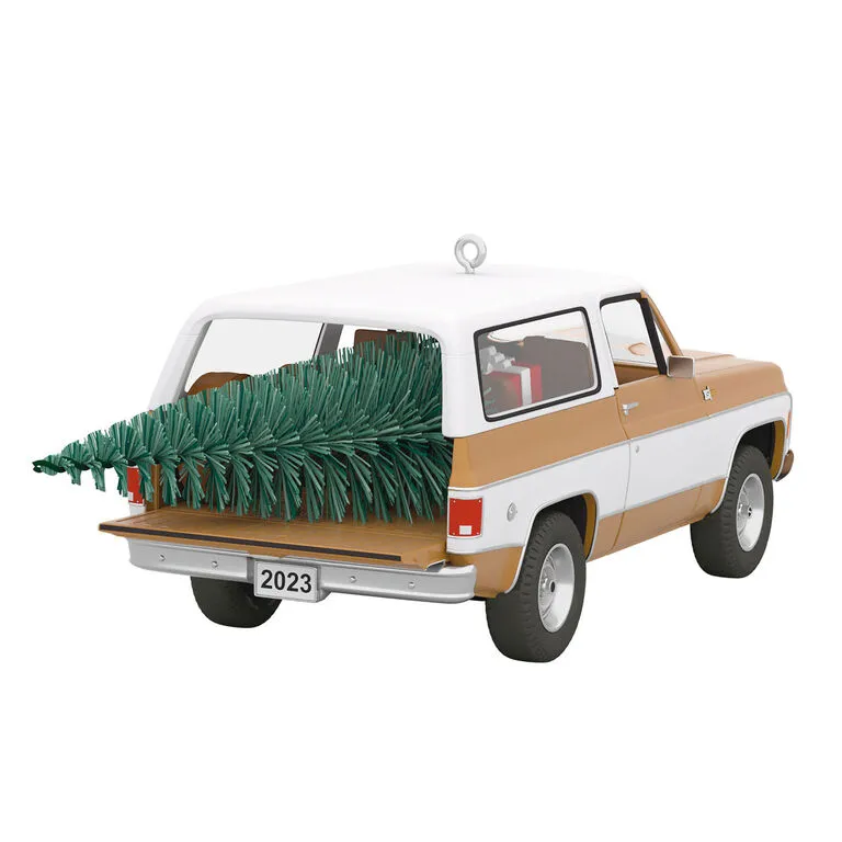 Hallmark All-American Trucks 1973 Chevrolet® Blazer® 2023 Metal Ornament 8 Hallmark All-American Trucks 1973 Chevrolet® Blazer® 2023 Metal Ornament - Image 6