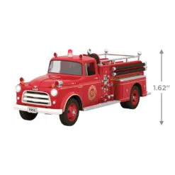 Hallmark Fire Brigade 1956 Dodge Fire Engine 2023 Ornament With Light -Hallmark popular shop Vintage Fire Truck Keepsake Ornament 2799QXR8167 03