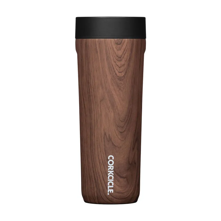 Corkcicle Walnut Wood Stainless Steel Commuter Cup, 17 Oz. 3 Corkcicle Walnut Wood Stainless Steel Commuter Cup, 17 Oz.
