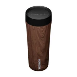 Corkcicle Walnut Wood Stainless Steel Commuter Cup, 17 Oz. 7 Corkcicle Walnut Wood Stainless Steel Commuter Cup, 17 Oz. -Hallmark popular shop Walnut Wood Insulated Commuter Cup With Lid 2817PWW 02