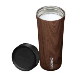 Corkcicle Walnut Wood Stainless Steel Commuter Cup, 17 Oz. 8 Corkcicle Walnut Wood Stainless Steel Commuter Cup, 17 Oz. -Hallmark popular shop Walnut Wood Insulated Commuter Cup With Lid 2817PWW 03