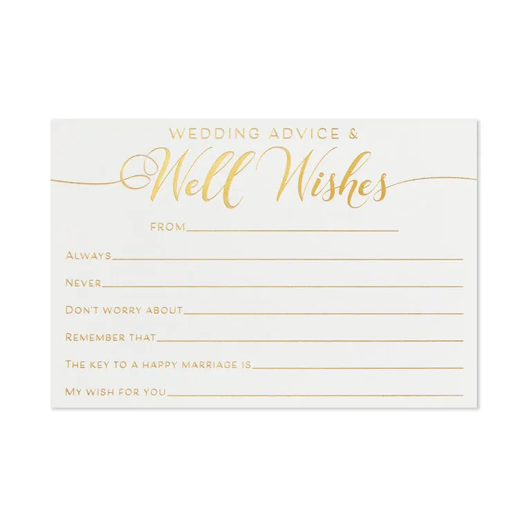 Hallmark Wedding Advice And Well Wishes Note Cards, Pack Of 24 4 Hallmark Wedding Advice And Well Wishes Note Cards, Pack Of 24 - Image 2