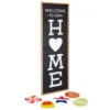 Hallmark Welcome Home Front Porch Sign With Seasonal Decorations, 16.5x47.25 -Hallmark popular shop Welcome Home Front Porch Decor With Seasonal Decorations 1SNN1083 01