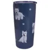 E&S Pets West Highland White Terrier Stainless Steel Tumbler, 20 Oz. -Hallmark popular shop Westies on Dark Blue Stainless Steel Tumbler 11545 01