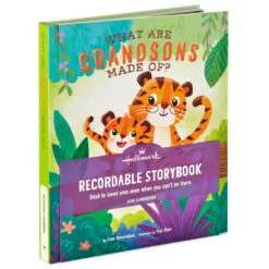 Hallmark What Are Grandsons Made Of? Recordable Storybook 11 Hallmark What Are Grandsons Made Of? Recordable Storybook -Hallmark popular shop What Are Grandsons Made Of Recordable Storybook 1KOB1230 05