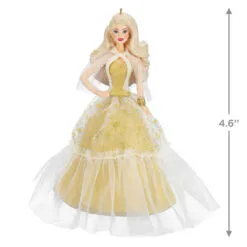 Hallmark 2023 Holiday Barbie™ Ornament -Hallmark popular shop White Holiday Barbie Doll Keepsake Ornament 2199QXR8209 03