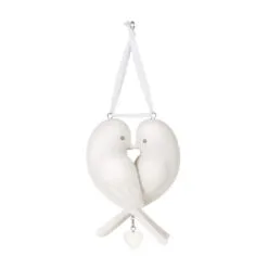 Hallmark Our Anniversary 2023 Porcelain Ornament -Hallmark popular shop White Love Birds Anniversary Keepsake Ornament 1999QHX3069 06