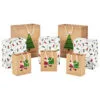 Hallmark Merry Mix 8-Pack Christmas Gift Bags, Assorted Sizes And Designs -Hallmark popular shop White and Kraft Paper Assortment Christmas Gift Bags 5XGB1410 01