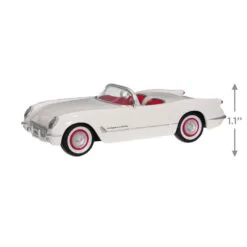 Hallmark 1953 Chevrolet® Corvette® 70th Anniversary 2023 Metal Ornament -Hallmark popular shop White and Red Corvette Car Keepsake Ornament 2199QXE3247 03