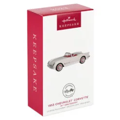 Hallmark 1953 Chevrolet® Corvette® 70th Anniversary 2023 Metal Ornament -Hallmark popular shop White and Red Corvette Car Keepsake Ornament 2199QXE3247 04