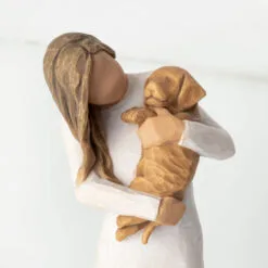 Willow Tree Adorable You Golden Dog Figurine, 7.5" 7 Willow Tree Adorable You Golden Dog Figurine, 7.5" -Hallmark popular shop Willow Tree Adorable You Golden Dog Figurine 28039 03