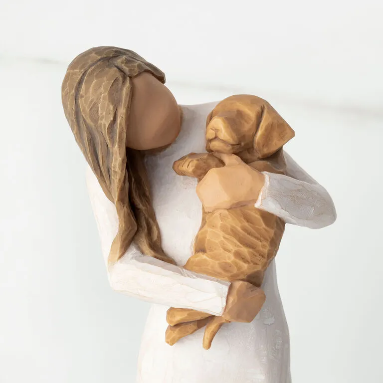 Willow Tree Adorable You Golden Dog Figurine, 7.5" 5 Willow Tree Adorable You Golden Dog Figurine, 7.5" - Image 3