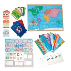 Eeboo World Traveler Pretend Play Set -Hallmark popular shop World Traveler Pretend Play Set IMPTR2 02