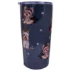 E&S Pets Yorkshire Terrier Stainless Steel Tumbler, 20 Oz. 2 E&S Pets Yorkshire Terrier Stainless Steel Tumbler, 20 Oz. -Hallmark popular shop Yorkies on Black Stainless Steel Tumbler 11546 01