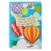 Hallmark 16" Hot Air Balloons Pop-Up Jumbo Goodbye Card -Hallmark popular shop Youll Be Missed Balloon Goodbye Card 1499CBG1018 01