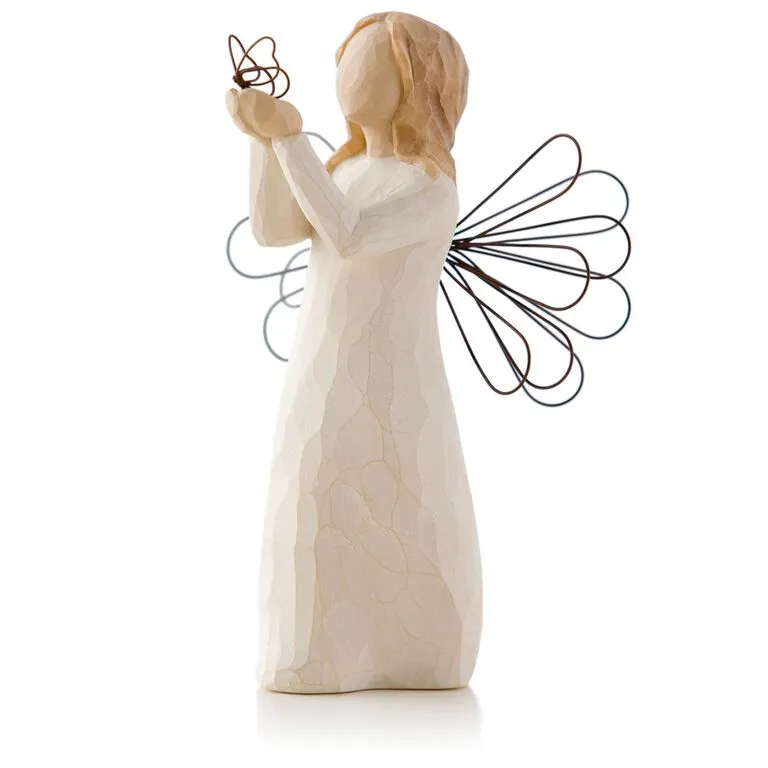 Willow Tree® Angel Of Freedom Butterfly Figurine 3 Willow Tree® Angel Of Freedom Butterfly Figurine