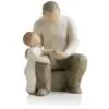 Willow Tree® Grandfather Grandchild Figurine -Hallmark popular shop willow tree grandfather grandchild figurine root 26058 1470 1