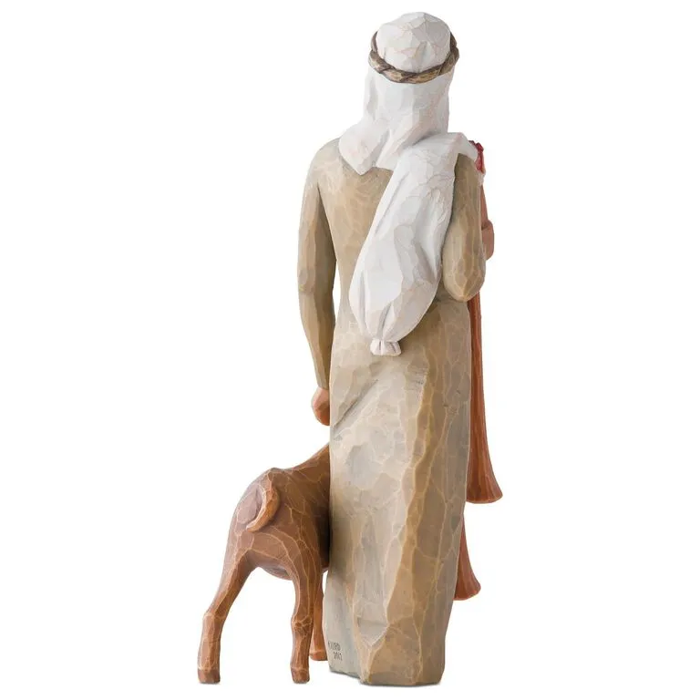 Willow Tree® Zampognaro Shepherd With Bagpipe Nativity Figurine 4 Willow Tree® Zampognaro Shepherd With Bagpipe Nativity Figurine - Image 2